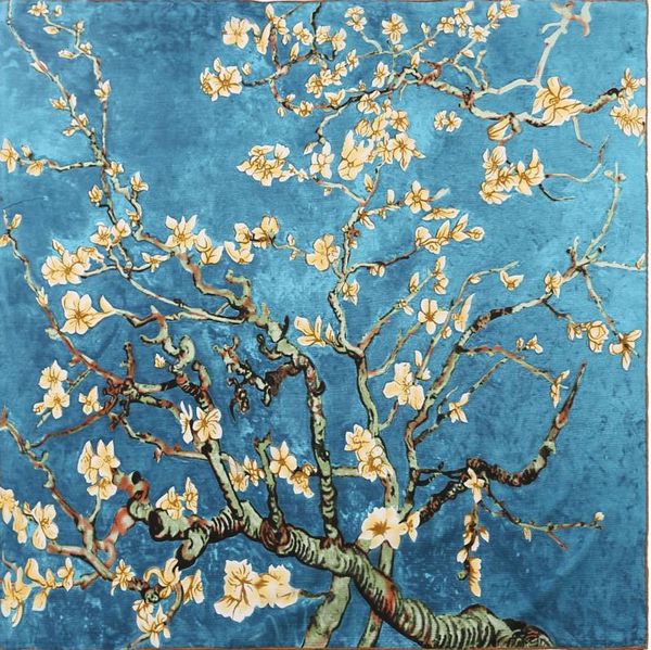scarves 88x88cm silk hijab women scarf kerchief 12mm crepe painting series foulard femme scarfs, Blue;gray
scarves 88x88cm silk hijab women scarf kerchief 12mm crepe painting series foulard femme scarfs, Blue;gray