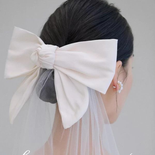 hair clips & barrettes bow hairpin headdress bridal wedding accessories white satin oversized soft and comfortable ea, Golden;silver
hair clips & barrettes bow hairpin headdress bridal wedding accessories white satin oversized soft and comfortable ea, Golden;silver
