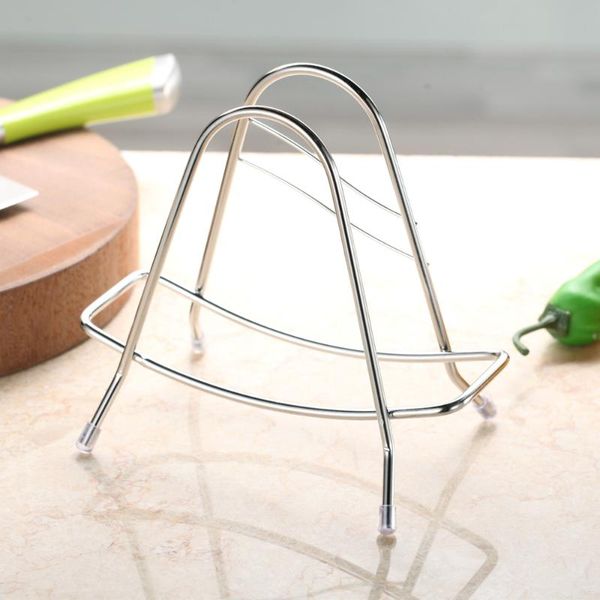 stainless steel cutting board holder pot lid rack chopping stand small practical kitchen household organizer storage & organization
stainless steel cutting board holder pot lid rack chopping stand small practical kitchen household organizer storage & organization