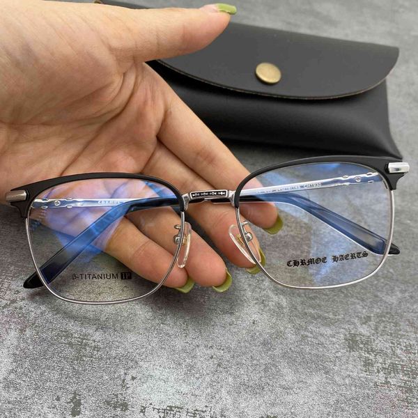 crosin ultra light pure titanium full frame men's leisure myopia glasses, White;black
crosin ultra light pure titanium full frame men's leisure myopia glasses, White;black