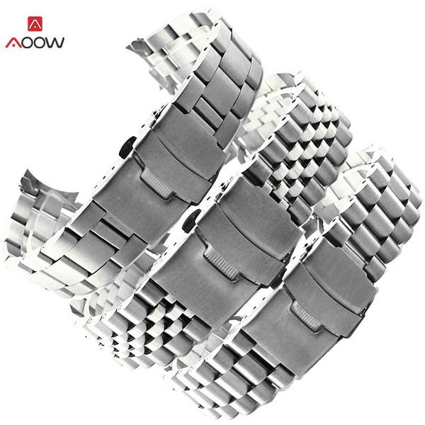 watch bands aoow stainless steel band 20mm 22mm strap wristband curved end double lock buckle replacement wrist belt, Black;brown
watch bands aoow stainless steel band 20mm 22mm strap wristband curved end double lock buckle replacement wrist belt, Black;brown