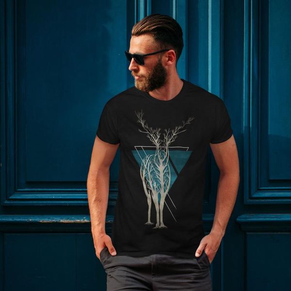 men's t-shirts animal modeling nature trees art deer mens t-shirt. graphic design printed summer cotton short sleeve o-neck t shirt, White;black
men's t-shirts animal modeling nature trees art deer mens t-shirt. graphic design printed summer cotton short sleeve o-neck t shirt, White;black