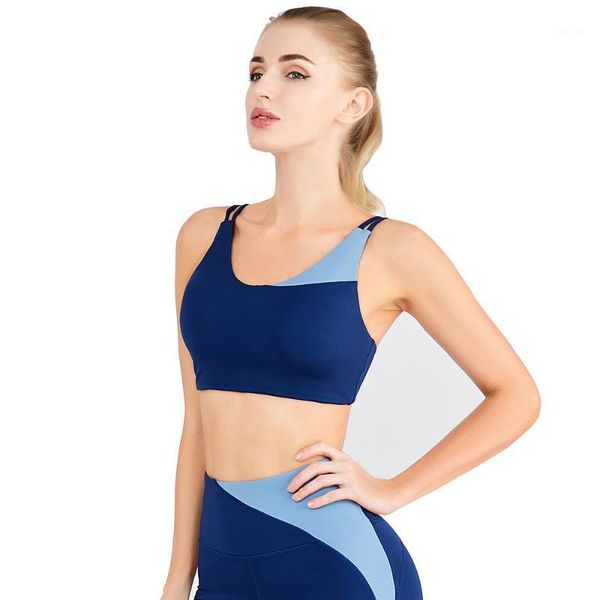 yoga outfit women bra wireless pads color blocking proof push up vest dancing exercise fitness gym workout brassiere
yoga outfit women bra wireless pads color blocking proof push up vest dancing exercise fitness gym workout brassiere