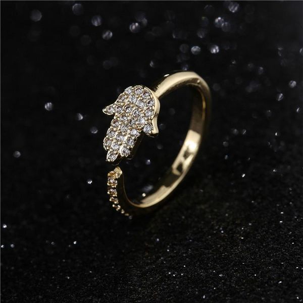 cluster rings fashion gold color good luck palm ring for women girl cz open female party jewelry gift daily accessories, Golden;silver
cluster rings fashion gold color good luck palm ring for women girl cz open female party jewelry gift daily accessories, Golden;silver
