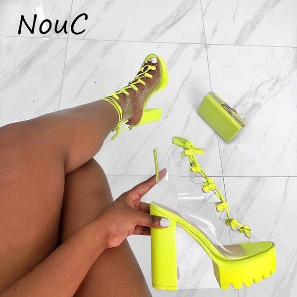 green pvc jelly sandals open toe lace-up gladiator high heels summer shoes platform heel fashion transparent size 35-42, Black
green pvc jelly sandals open toe lace-up gladiator high heels summer shoes platform heel fashion transparent size 35-42, Black