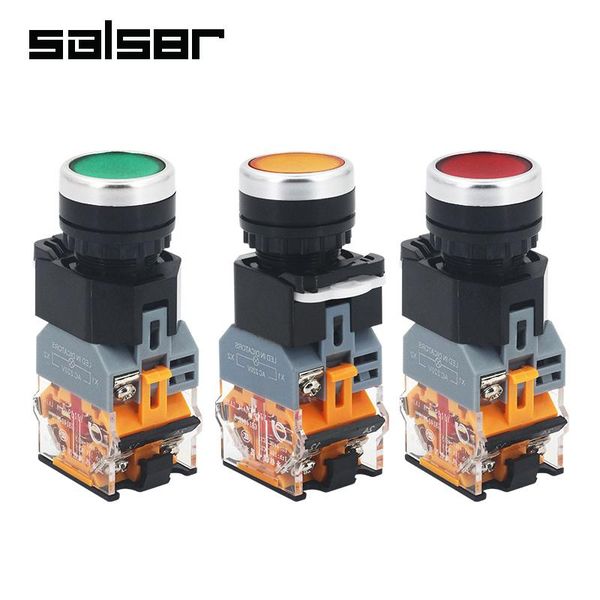 push button switch with light la38-11d/11ds sliver contact on/off momentary/latching 22mm 220v 24v led indicators smart home control
push button switch with light la38-11d/11ds sliver contact on/off momentary/latching 22mm 220v 24v led indicators smart home control