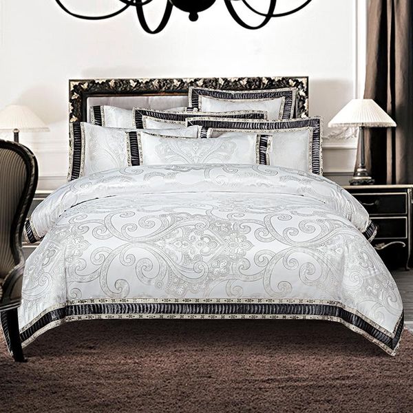 bedding sets luxury white red yellow european style jacquard silk cotton set double duvet cover bed linen home pillowcase textile
bedding sets luxury white red yellow european style jacquard silk cotton set double duvet cover bed linen home pillowcase textile