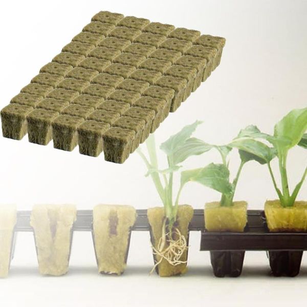 (50pcs grow plug ) grodan 1" starter plugs cubes - rockwool hydroponic media propagation cloning planters & pots
(50pcs grow plug ) grodan 1" starter plugs cubes - rockwool hydroponic media propagation cloning planters & pots