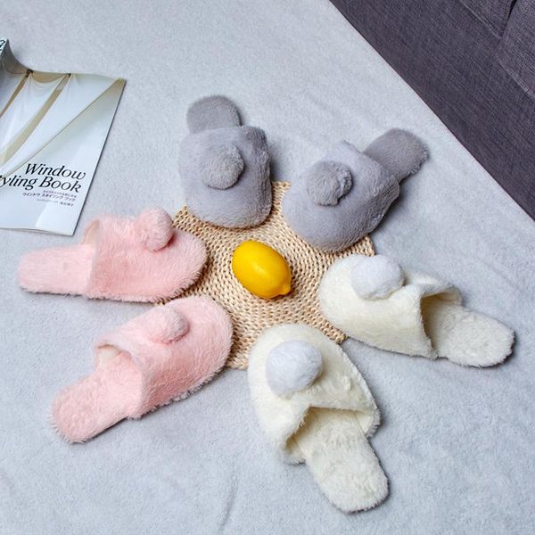 slippers mljufee winter women house faux fur warm shoes woman slip on flats female slides black pink cozy home furry
slippers mljufee winter women house faux fur warm shoes woman slip on flats female slides black pink cozy home furry