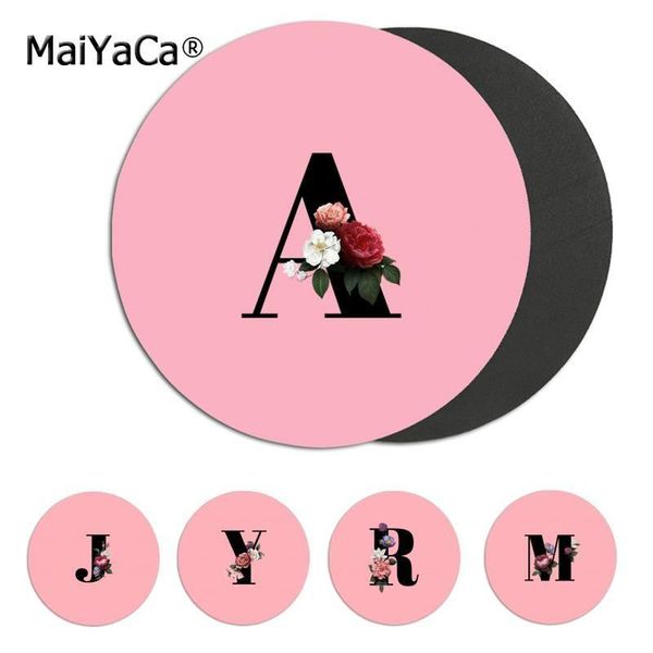 mouse pads & wrist rests initial letter diy design pattern game mousepad anti-slip lappc notebook 22x22cm circular mat
mouse pads & wrist rests initial letter diy design pattern game mousepad anti-slip lappc notebook 22x22cm circular mat