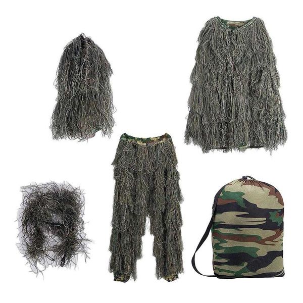 racing sets ghillie suit 3d 4-piece with bag camouflage camo hunting forest woodland, Black;blue
racing sets ghillie suit 3d 4-piece with bag camouflage camo hunting forest woodland, Black;blue