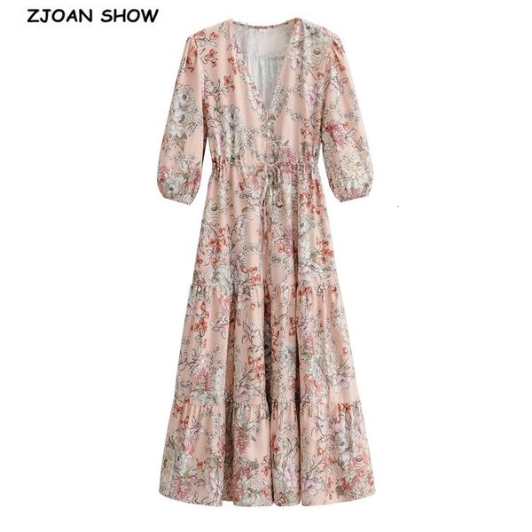 casual dresses 2021 bohemia open buttons v neck floral print dress split woman tie bow adjust waist hem slit long sleeve boho beac, Black;gray
casual dresses 2021 bohemia open buttons v neck floral print dress split woman tie bow adjust waist hem slit long sleeve boho beac, Black;gray