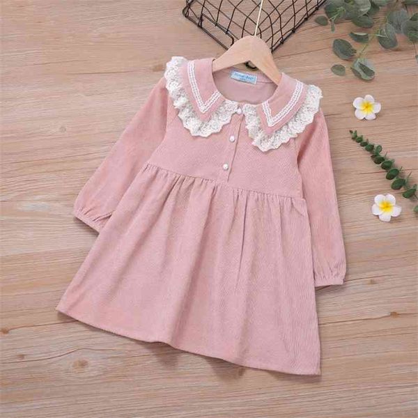 spring autumn dresses girl clothing children's solid color kids for girls costume 210528, Red;yellow
spring autumn dresses girl clothing children's solid color kids for girls costume 210528, Red;yellow