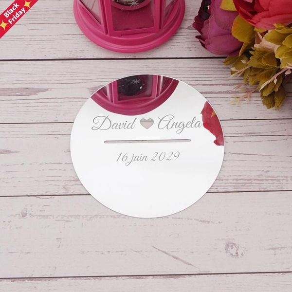 custom wedding mirror round shape with lip cover long hole for donation party decor bridal favors personalized verlobungs tablet other event
custom wedding mirror round shape with lip cover long hole for donation party decor bridal favors personalized verlobungs tablet other event