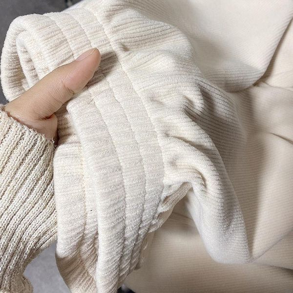 women's pants & capris wide leg autumn and winter plush thickened hanging feeling high waist loose thin floor dragging straight, Black;white
women's pants & capris wide leg autumn and winter plush thickened hanging feeling high waist loose thin floor dragging straight, Black;white
