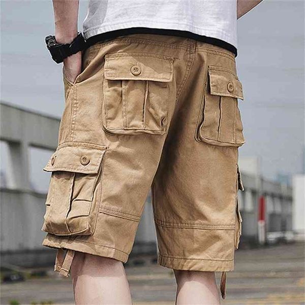 summer men's shorts fashion loose multi-pocket solid color large size sports and casual cargo 210806, White;black
summer men's shorts fashion loose multi-pocket solid color large size sports and casual cargo 210806, White;black