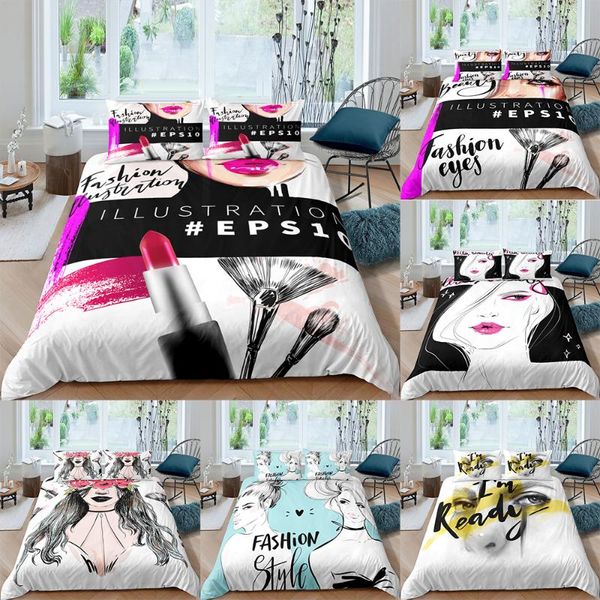 bedding sets 2021 cosmetic set beauty woman charm duvet cover girl bedroom quilt single king double size decor
bedding sets 2021 cosmetic set beauty woman charm duvet cover girl bedroom quilt single king double size decor
