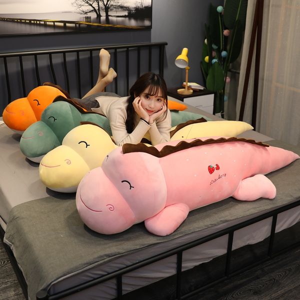 80130cm squishy fruit colorful stuffed dinosaur soft dino plush toy pink yellow green orange lying emotional plushie for kids
80130cm squishy fruit colorful stuffed dinosaur soft dino plush toy pink yellow green orange lying emotional plushie for kids