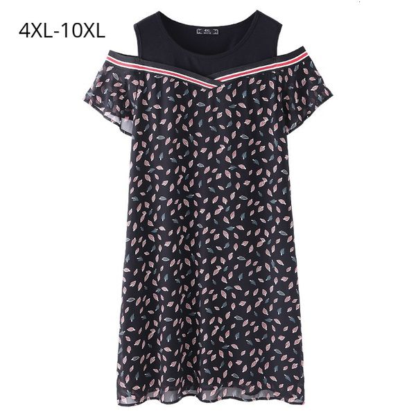 dresses fashion short sleeves summer dresses print chiffon&black patchwork loose plus size 10xl 9xl 8xl 4xl women clothing, Black;gray
dresses fashion short sleeves summer dresses print chiffon&black patchwork loose plus size 10xl 9xl 8xl 4xl women clothing, Black;gray