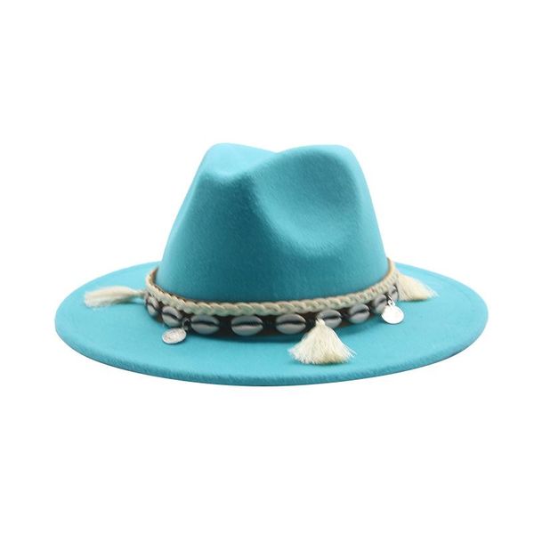 wide brim hats fedora women panamas solid band feather felted casual outdoor jazz western cowboy pink blue fashionable fedoras, Blue;gray
wide brim hats fedora women panamas solid band feather felted casual outdoor jazz western cowboy pink blue fashionable fedoras, Blue;gray