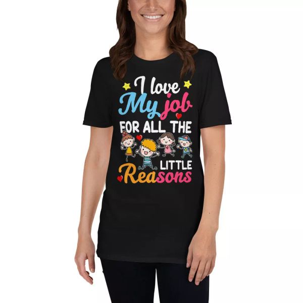 i love my job for all the little reasons cute teacher shirt, White;black
i love my job for all the little reasons cute teacher shirt, White;black