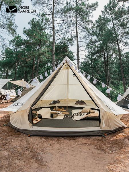 tents and shelters mobigarden era 260 glamping outdoor family travel luxury large space waterproof camping polyester cotton pyramid tent
tents and shelters mobigarden era 260 glamping outdoor family travel luxury large space waterproof camping polyester cotton pyramid tent
