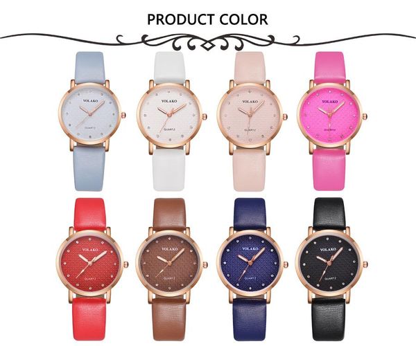 wristwatches teenager watch yolako women's casual quartz leather band strap analog women watches top, Slivery;brown
wristwatches teenager watch yolako women's casual quartz leather band strap analog women watches top, Slivery;brown