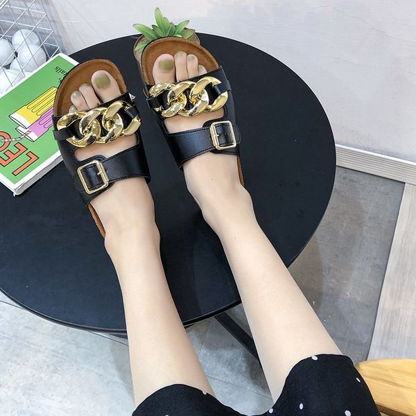 sandals 2021 outdoor low luxury slides platform sabot soft flat beach shoes womens slippers summer designer rubber basic chain fab, Black
sandals 2021 outdoor low luxury slides platform sabot soft flat beach shoes womens slippers summer designer rubber basic chain fab, Black