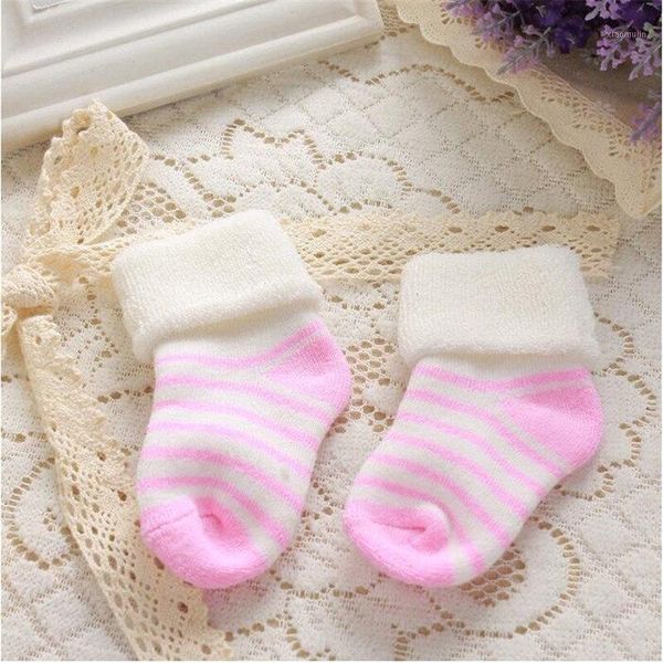 born baby terry socks keep warm in winter boy girl sock infants cotton striped candy color for 0-1 years, Pink;yellow
born baby terry socks keep warm in winter boy girl sock infants cotton striped candy color for 0-1 years, Pink;yellow