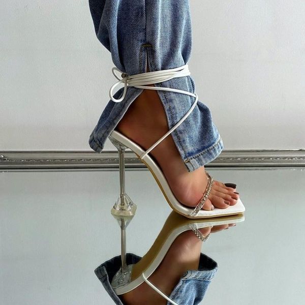 sandals women summer fashion women's 2021 rhinestone high heels with bare ankle straps thin gladiator, Black
sandals women summer fashion women's 2021 rhinestone high heels with bare ankle straps thin gladiator, Black