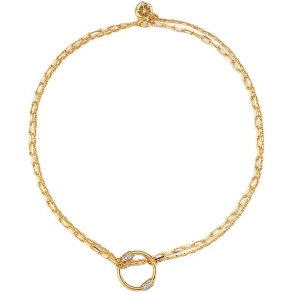 chokers retro street hip hop double chain diamond ring stitched necklace necklaces for women, Golden;silver
chokers retro street hip hop double chain diamond ring stitched necklace necklaces for women, Golden;silver