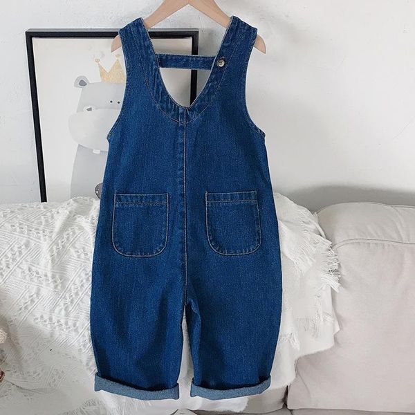 jumpsuits 2021 spring autumn denim overalls with pockets girl clothes jumpsuit for kids children's clothing 2-6 yeasr, Blue
jumpsuits 2021 spring autumn denim overalls with pockets girl clothes jumpsuit for kids children's clothing 2-6 yeasr, Blue