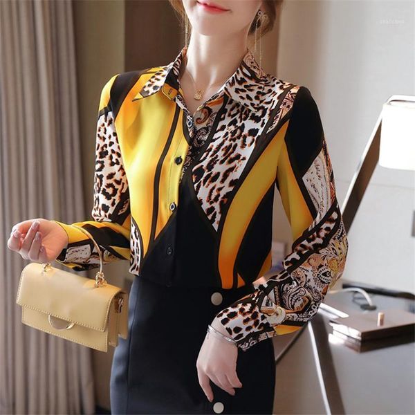 women chiffon blouse autumn long sleeve casual shirt vintage designer korean fashion blusas mujer de moda 2021 women's blouses & shirt, White
women chiffon blouse autumn long sleeve casual shirt vintage designer korean fashion blusas mujer de moda 2021 women's blouses & shirt, White