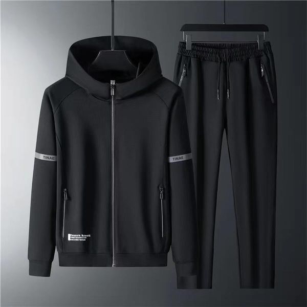 sports casual suit sweater hooded simple all-match jacket men men's tracksuits, Gray
sports casual suit sweater hooded simple all-match jacket men men's tracksuits, Gray