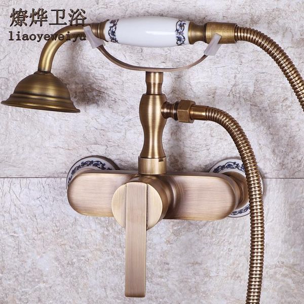 antique copper bath shower set showerhead head simple household handheld toilet cold faucet bathroom sets
antique copper bath shower set showerhead head simple household handheld toilet cold faucet bathroom sets