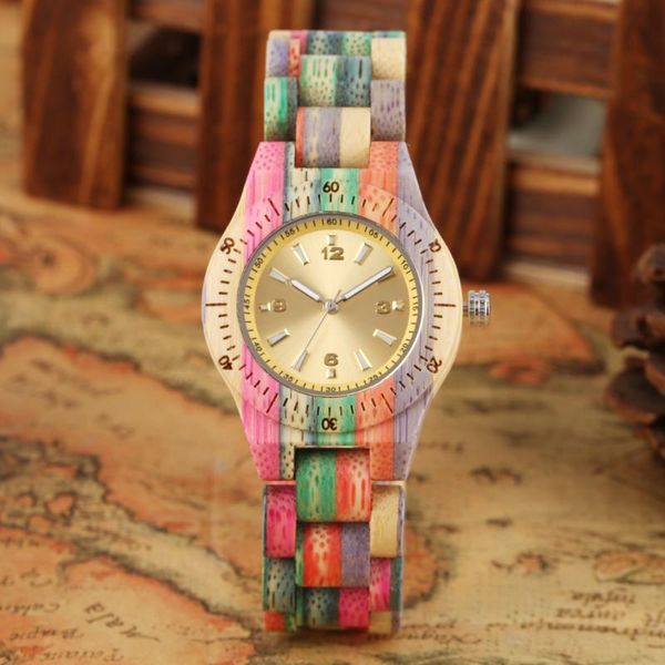 wristwatches wooden women watch arabic number yellow clock quartz watches colorful band full bamboo wood ladies wristwatch, Slivery;brown
wristwatches wooden women watch arabic number yellow clock quartz watches colorful band full bamboo wood ladies wristwatch, Slivery;brown