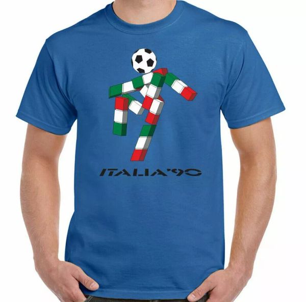 italia 90 t-shirt mens retro 1990 world cup football retro logo kit italy top, White;black
italia 90 t-shirt mens retro 1990 world cup football retro logo kit italy top, White;black