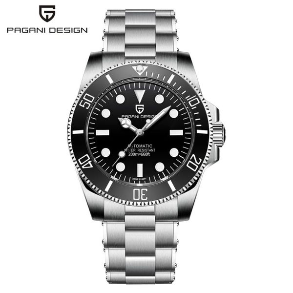 wristwatches pagani design diver watch luxury sapphire nh35 men automatic mechanical watches ceramic bezel 20bar waterproof relogio masculin, Slivery;brown
wristwatches pagani design diver watch luxury sapphire nh35 men automatic mechanical watches ceramic bezel 20bar waterproof relogio masculin, Slivery;brown