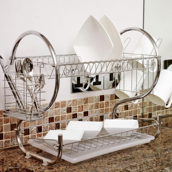 kitchen storage & organization dish rack basket galvanized household wash great sink drain drying organizer
kitchen storage & organization dish rack basket galvanized household wash great sink drain drying organizer