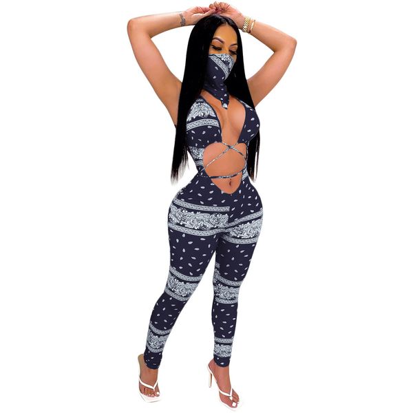 test summer printed jumpsuits women's halter deep v-neck hollow out sleeveless lady's rompers nightclub party arrivals, Black;white
test summer printed jumpsuits women's halter deep v-neck hollow out sleeveless lady's rompers nightclub party arrivals, Black;white