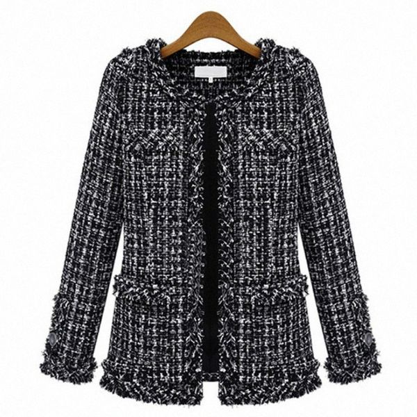 chic lattice jacket slim woman tartan suits coat black and white plaid women's blazer splicing woolen cardigan high waist z5lt#
chic lattice jacket slim woman tartan suits coat black and white plaid women's blazer splicing woolen cardigan high waist z5lt#