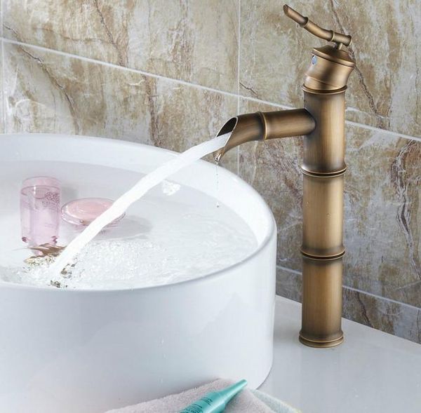 bathroom sink faucets antique brass bamboo style single lever handle vessel basin faucet mixer taps anf107
bathroom sink faucets antique brass bamboo style single lever handle vessel basin faucet mixer taps anf107
