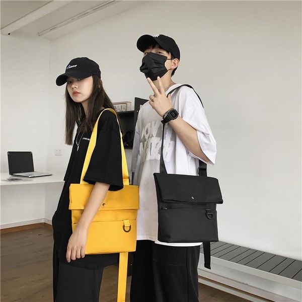school bags street trend shoulder bag multifunctional messenger women oxford waterproof crossbody men solid tied travel packbag
school bags street trend shoulder bag multifunctional messenger women oxford waterproof crossbody men solid tied travel packbag