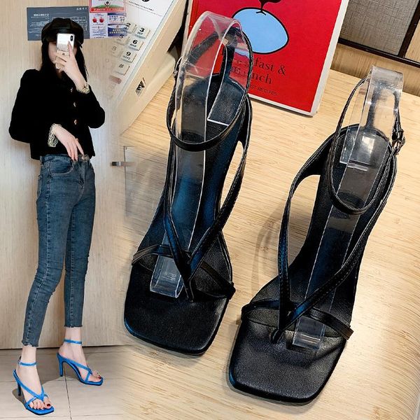 sandals women summer fashion women's 2021 solid color all-match comfortable open toe leisure high heel shoes, Black
sandals women summer fashion women's 2021 solid color all-match comfortable open toe leisure high heel shoes, Black