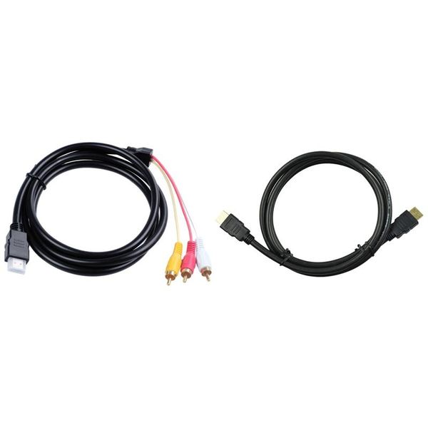 audio cables & connectors 1 pcs 1.5 m compatible video 3 - rca cable av line 2 pro v1.4a hd 4k 2160p 3d lead
audio cables & connectors 1 pcs 1.5 m compatible video 3 - rca cable av line 2 pro v1.4a hd 4k 2160p 3d lead