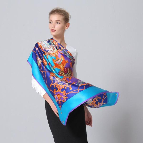 scarves fashion printing silk scarf large size 110 * female square gorgeous four rounds 100% real shawl ha065, Blue;gray
scarves fashion printing silk scarf large size 110 * female square gorgeous four rounds 100% real shawl ha065, Blue;gray