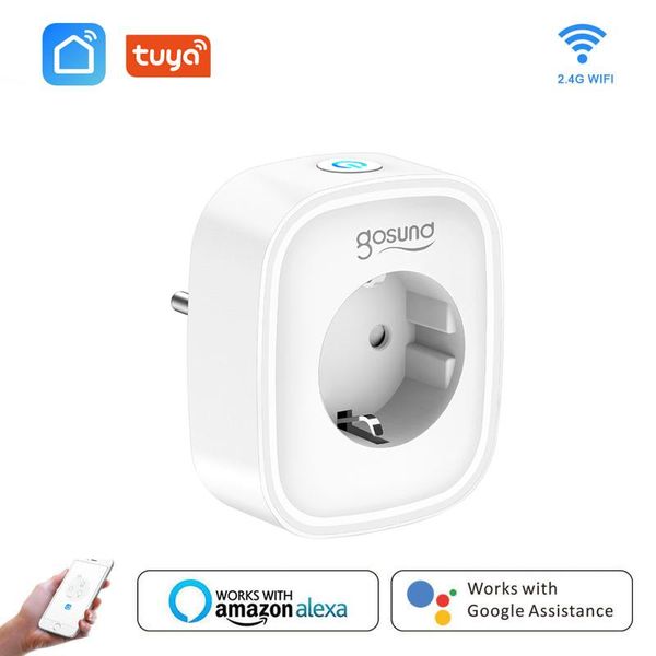 smart power plugs gosund plug wifi socket eu 16a monitor timing function tuya smartlife app control works with alexa google assistant
smart power plugs gosund plug wifi socket eu 16a monitor timing function tuya smartlife app control works with alexa google assistant