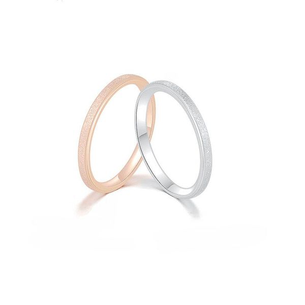 wedding rings 2mm stainless steel scrub thin ring simple rose gold/gold/silver color for women couple fashion jewelry gift, Slivery;golden
wedding rings 2mm stainless steel scrub thin ring simple rose gold/gold/silver color for women couple fashion jewelry gift, Slivery;golden