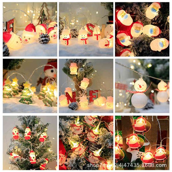 christmas new led light string tree decorative snowman santa claus atmosphere layout
christmas new led light string tree decorative snowman santa claus atmosphere layout