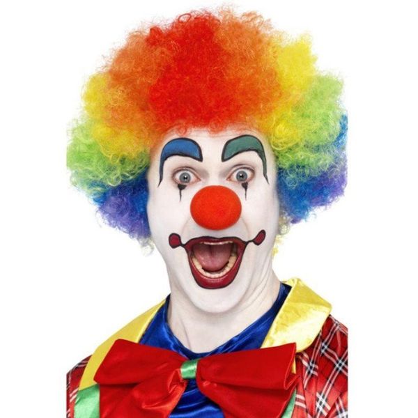 party hats creativity clown costume wig red nose bow tie rainbow fancy curls
party hats creativity clown costume wig red nose bow tie rainbow fancy curls